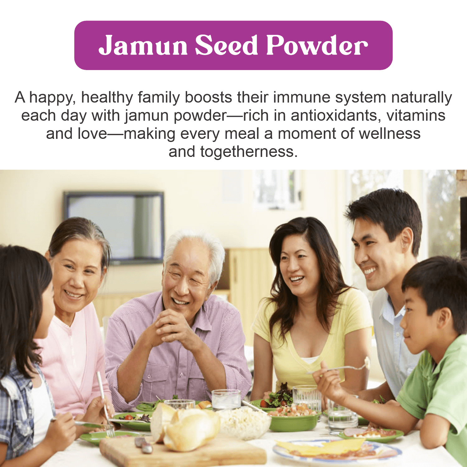 Vedahillz Herbal Jamun Powder Made from Carefully Selected Jamun Fruit